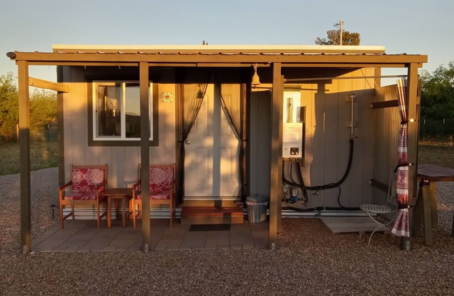 Glamping in Dragoon Tiny House