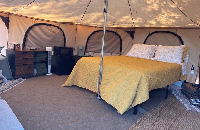 Glamping Tent at Noble Pine Campground