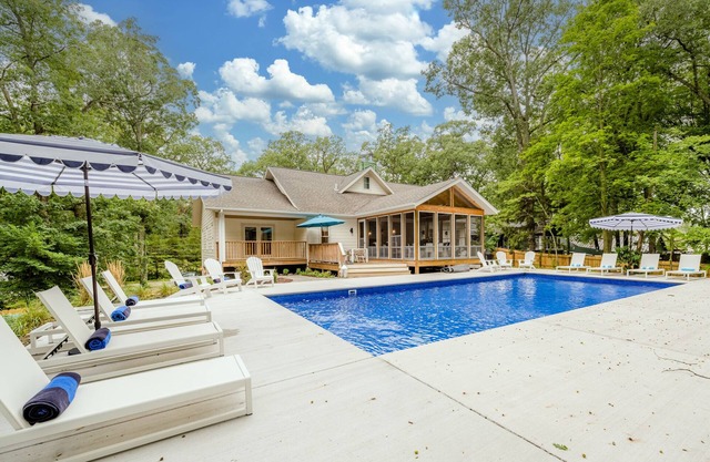 Gorgeous Grand Beach Home With Private Pool!
