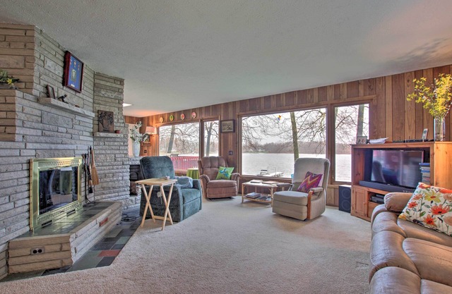 Great Bear Lake Home w/Private Dock & Fire Pit!