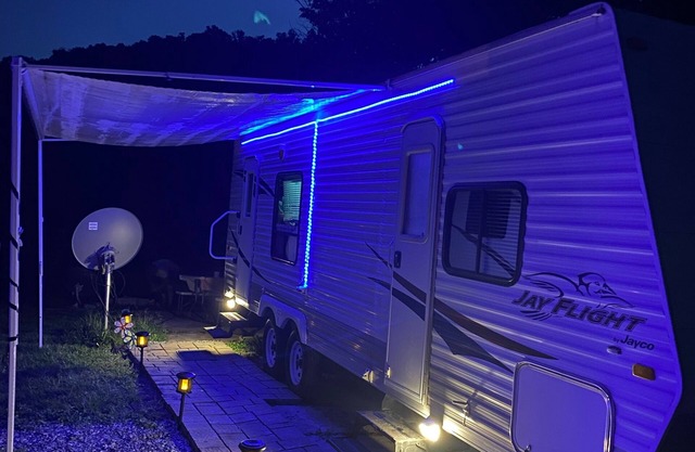 Great camper on the New River