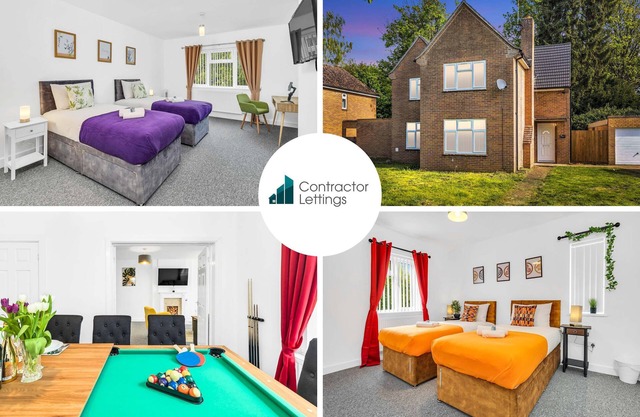 Great Deal for The No. 7 | 3BR House w/Pool Table