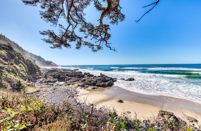 Ground-Level Beachside Home with Stunning Ocean Views - Dog-Friendly