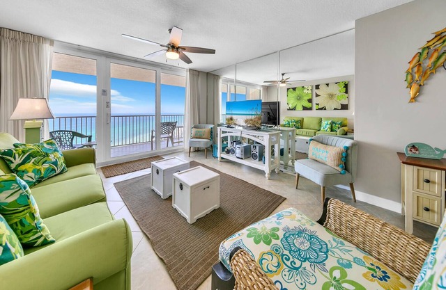 ⭐Gulf Front Condo with Great Views + Amenities-Dunes of Panama 2105E⭐
