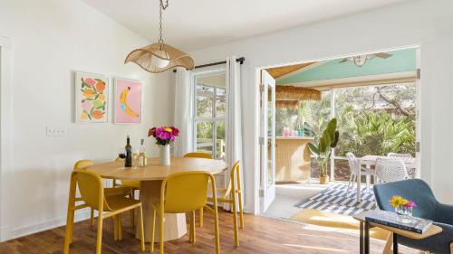 Haven Grove Beach Bungalow w Hot Tub Game Room Blocks from the Water