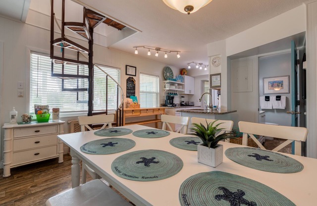 Heated Pool- just steps from the beach!