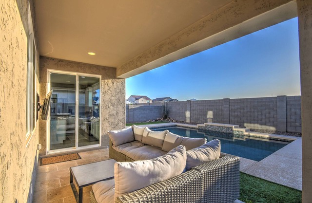 Heated Private Pool | Outdoor TV | Blackstone Grill | Expansive Desert Haven w/Modern Amenities