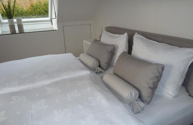 Helle 70 qm Ferienwohnung mit herrlichem Blick
