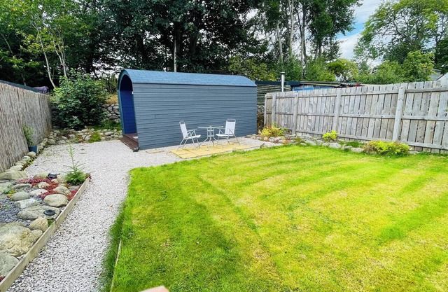 Hideaway pod near Loch Ness for a tranquil retreat, with private garden