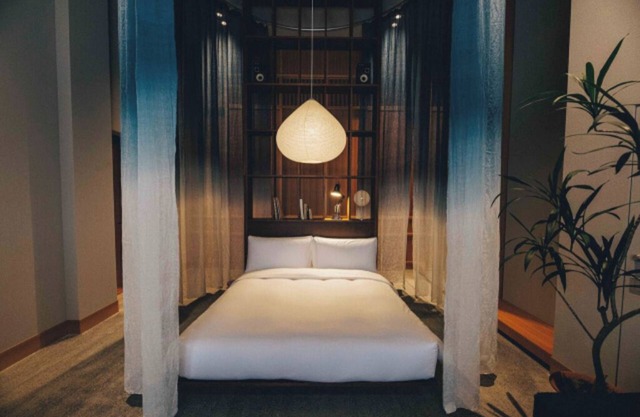 High Ceiling Junior Suite 1-bedroom hotel with AC, WiFi in charming Chuo City