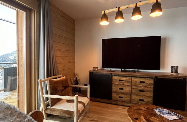 High-End Apartment 6 Pers, Private Parking, Plagne Center
