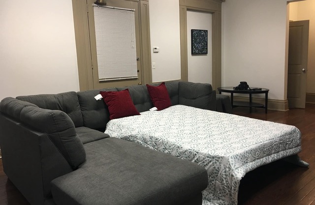 Historical Pet Friendly Apt in the Heart of Mt Vernon w/Free Wifi, Paid Parking