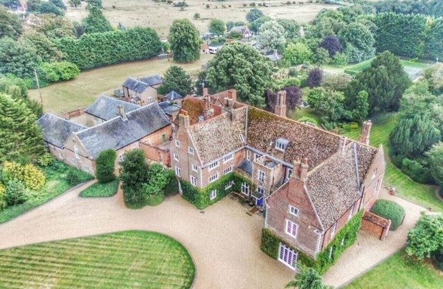 Hockwold Hall: Former Royal residence.