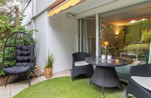Holiday Apartment "Götz" with Private Terrace, Shared Garden & Wi-Fi