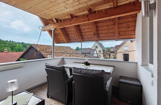 Holiday Apartment 'Am Blumengässle' with Shared Garden, Balcony and Wi-Fi