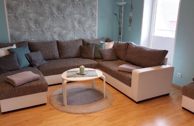 Holiday Apartment "Fewo 1 - Osterberg" with Private Terrace, Shared Garden & Wi-Fi