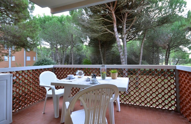 Holiday apartment mit Klimaanlage und Balkon