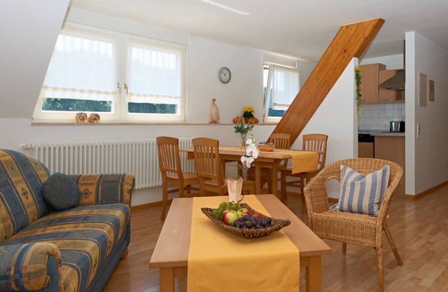 Holiday Apartment 'Talblick' with Balcony and Wi-Fi