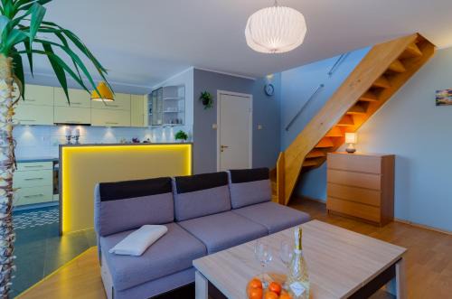 Holiday Home Neptun 12 dwupoziomowy, 2 łazienki, 2 sypialnie, balkon