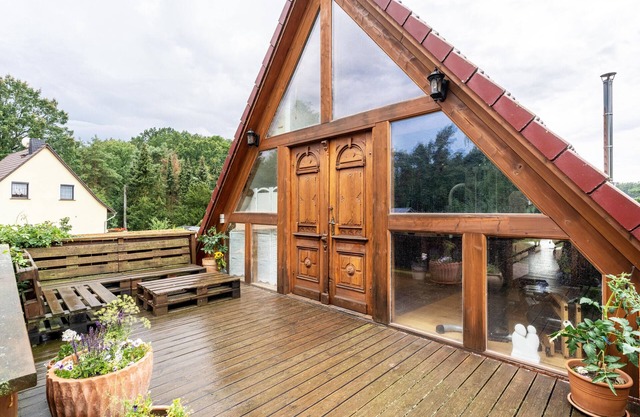 Holiday Home 'Wohlfühlurlaub In Der Scheune' with Private Terrace, Wi-Fi and Air Conditioning
