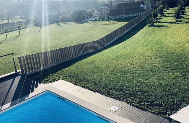 Holiday home with swimming pool and soccer field