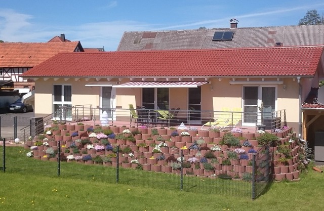 Holiday house to the bowling alley in the Vogelsberg nature park, arrive and feel good