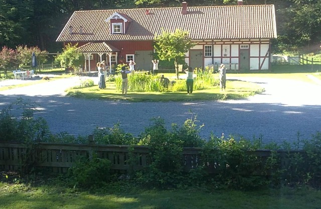 Holiday house with a balcony, a terrace and a garden
