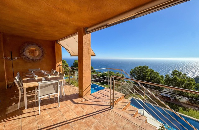 Holiday rental semidetached with swimming pool in Begur, Sa Tuna