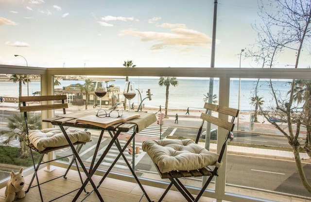 Holidays2Malaga Mendoza with terrace & front Sea view