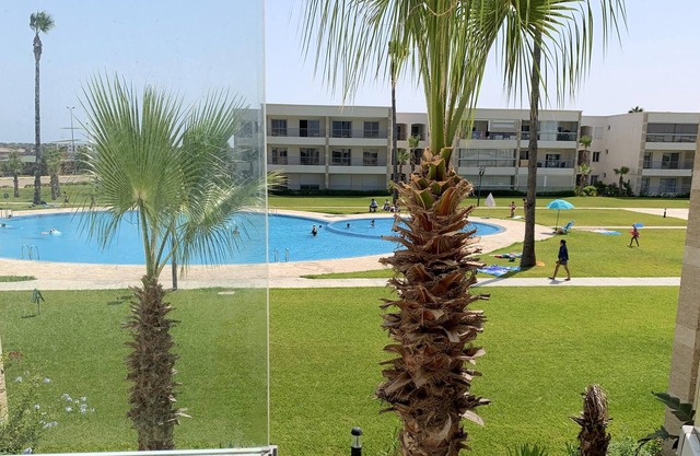 Homerez - Appartement for 5 ppl. with shared pool, sauna and hammam at El Jadida