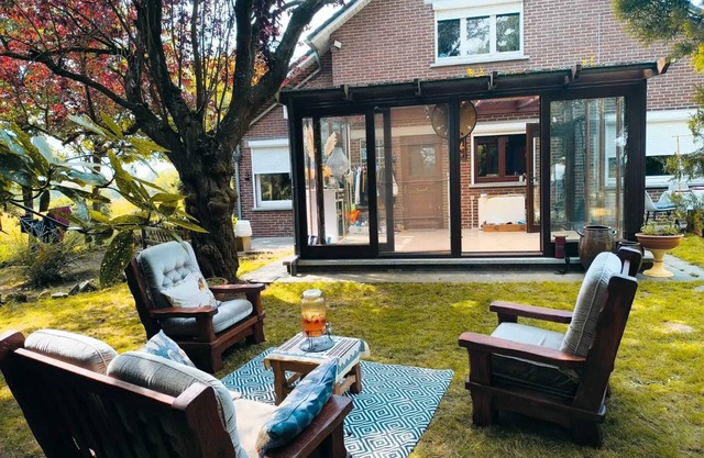Homerez - Charming house in Hoegaarden with BBQ and garden