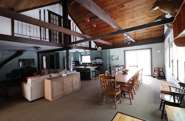 Hot tub, pool table, wet bar, shuffleboard, whole house generator