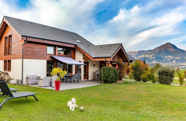 House in the Alps/exceptional view