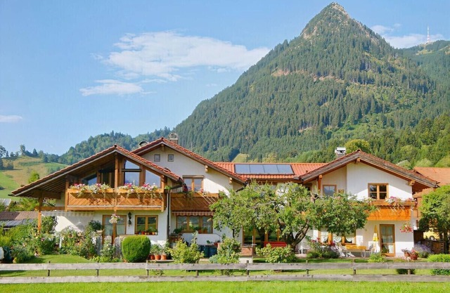 House Josefa, panoramic view, WLAN, wood-burning stove, garden, barbecue area, near Oberstdorf