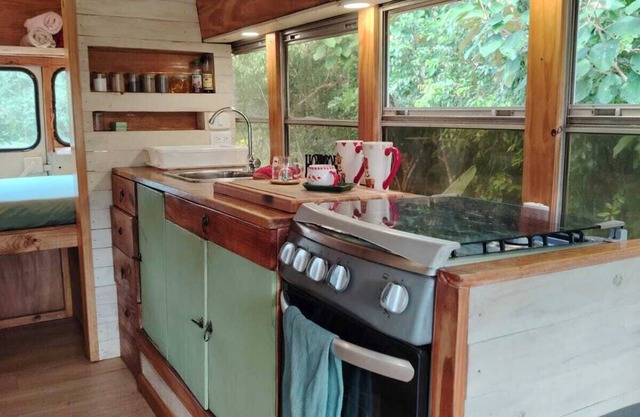 House on wheels, with mountain views and direct access to the Santa Maria River.