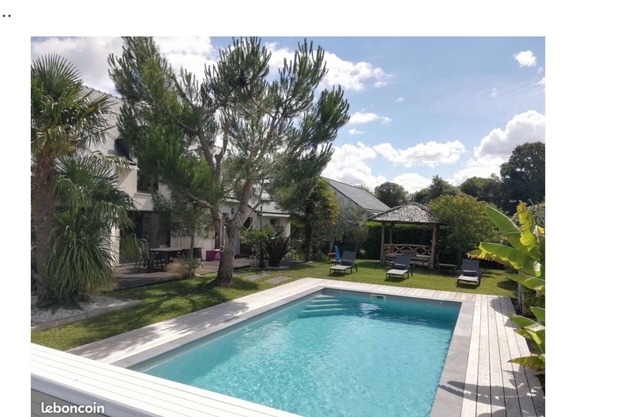 House vannes private pool and sauna 4 CH