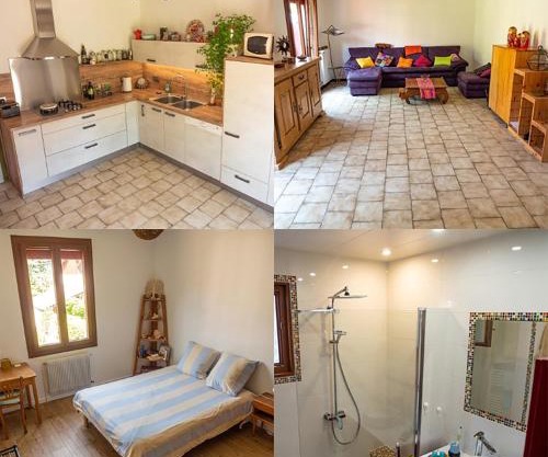 House with garden and parking 1 min from Grenoble