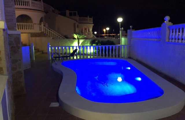 House with pool with mountain and sea views