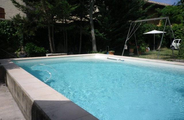 House with pool in a charming village