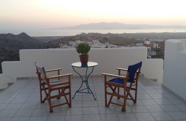 House with view to Cyclades