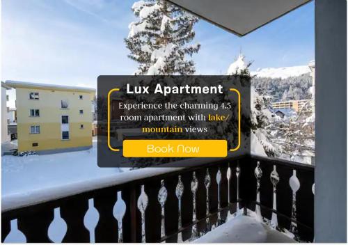 Idyllic apartment in St. Moritz
