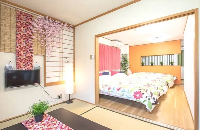 Immediately after Osaka Castle A local room where - OSAKA CASTLE SAKURA STAY/Osaka Ōsaka