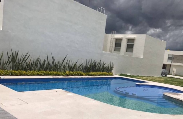 In Industrial Zone, pool, Gym, 24/7 surveillance.