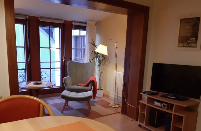 In the Erzgebirge in histor. Town center of Marienberg you will find our **** apartment