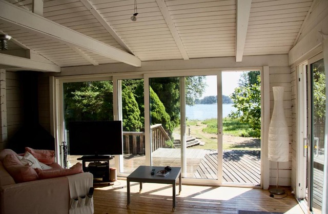 Island House in the Forest with beach