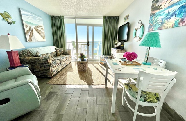 💎ISLAND TIME Dolphin Shack; Gorgeous Direct Oceanfront Balcony King Luxury Bed