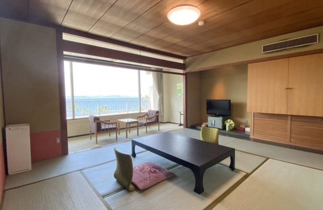 Japanesestyle room Ocean view Maximum 2 people | 1 night plan with breakfast /Gamagori Aichi