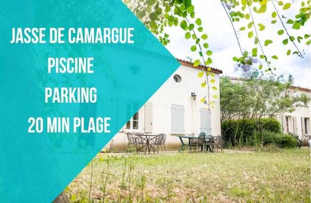 JASSE DE CAMARGUE 619 CLIM 20 MIN PLAGE IDEAL FAMILLE à Gallargues - TOP PROSCONCIERGERIE La Grande Motte