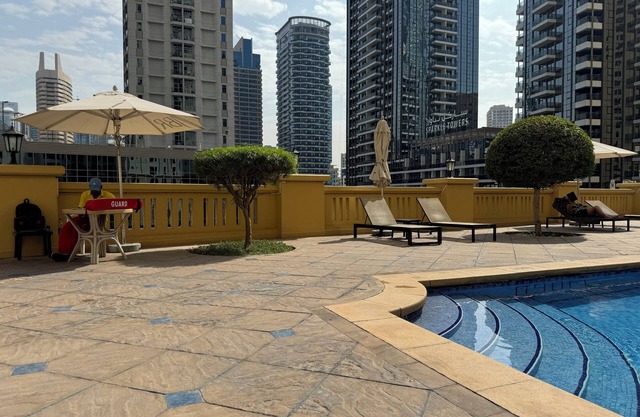 JBR Walk# Amwaj Suites - 2 BR# Beach Access#Sleeps5
