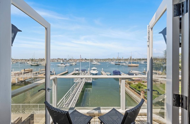 Just Renovated Bay Facing Coastal Home with a Dock